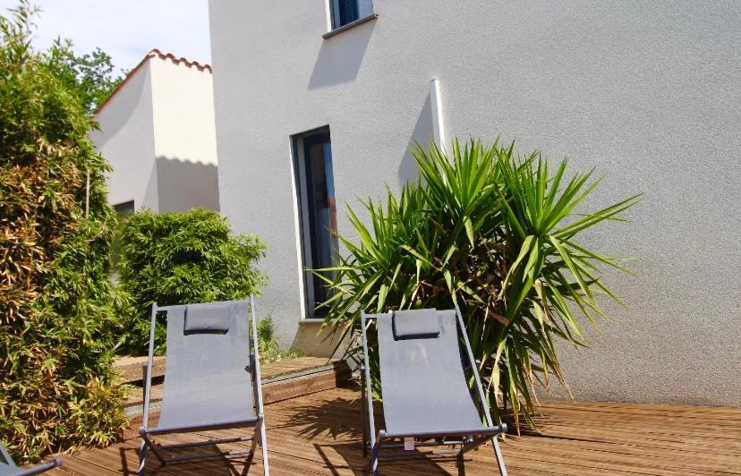 Villa Contemporaine, Jardin Mediterraneen Et Piscine Privee Saint-Jean-Pla-de-Corts 外观 照片
