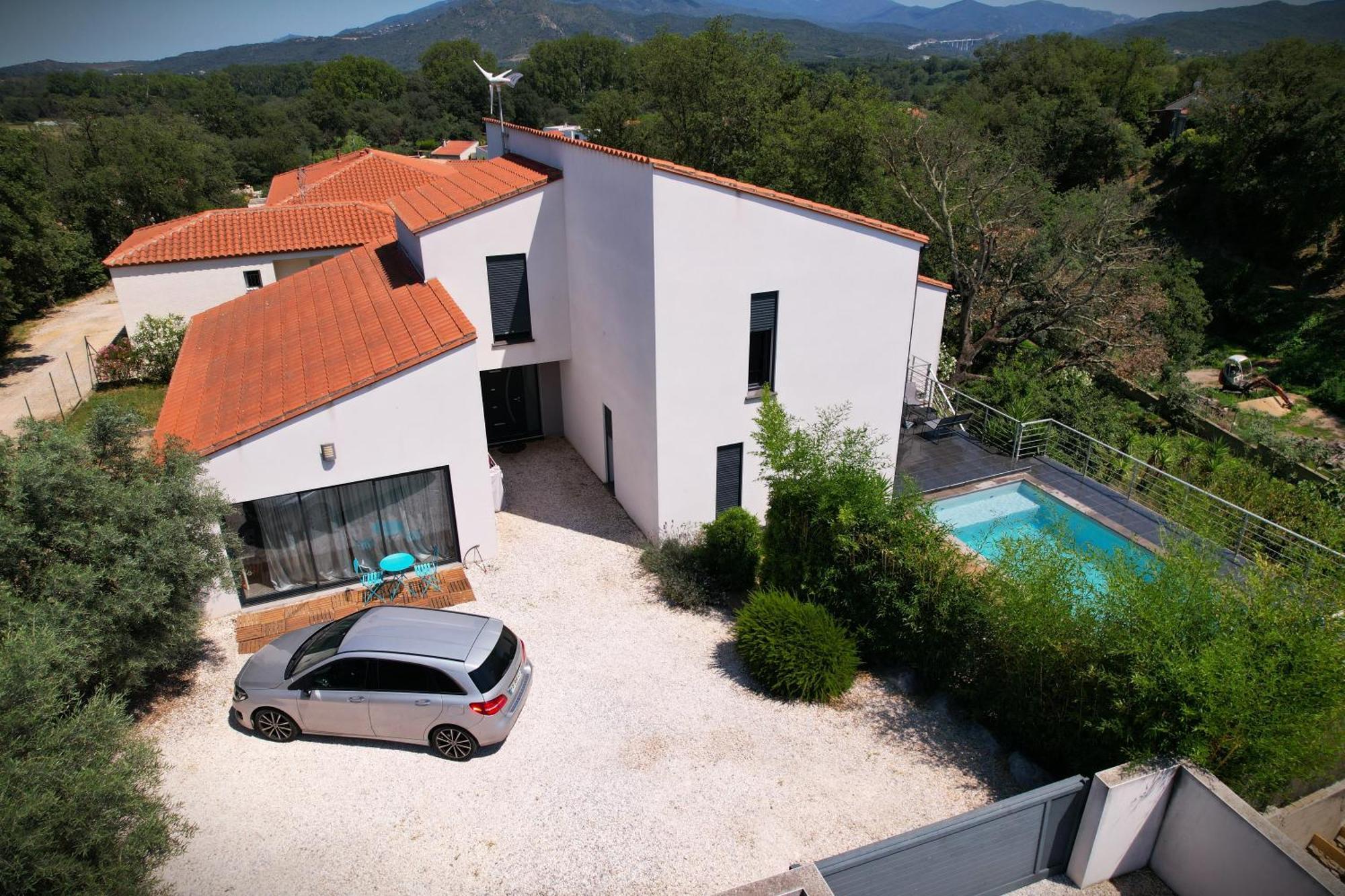 Villa Contemporaine, Jardin Mediterraneen Et Piscine Privee Saint-Jean-Pla-de-Corts 外观 照片